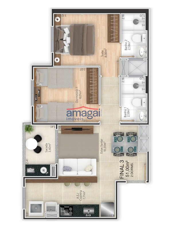 Planta Essential - Apartamento Final 03