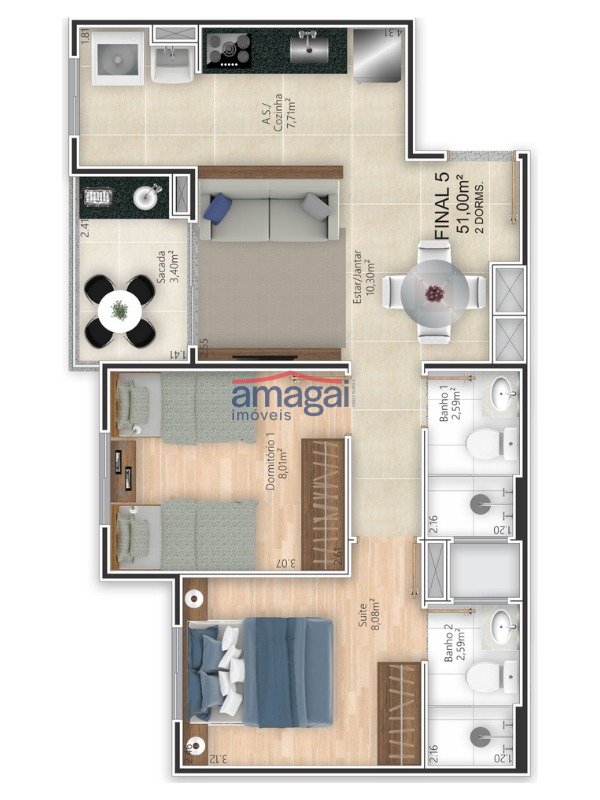Planta Essential - Apartamento Final 05
