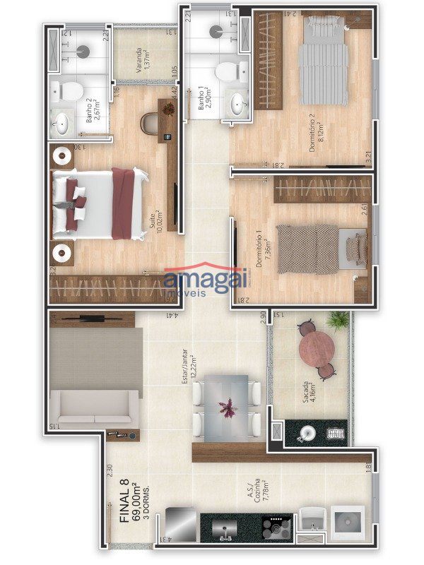 Planta Essential - Apartamento Final 08