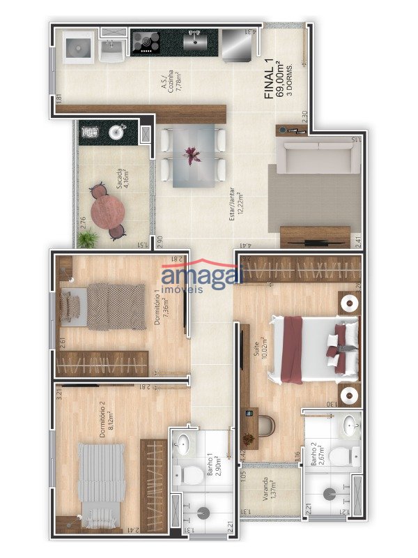 Planta Essential - Apartamento Final 01